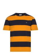 Bar Stripe Ss T-Shirt GANT Orange