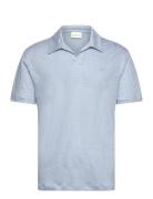 Linen Ss Polo GANT Blue