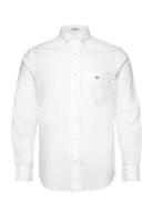 Reg Cotton Linen Shirt GANT White