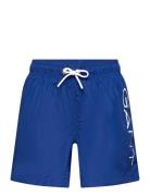 Logo Lightweight Swim Shorts GANT Blue