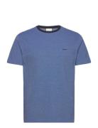 4-Col Oxford Regular Ss T-Shirt GANT Blue