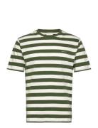 Stripe Ss T-Shirt GANT Green