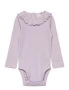 Body Drop Needle Collar Lindex Purple