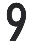 Architect Numbers Design Letters Black