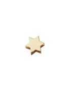 Star 18K Gold Plated Silver Design Letters Gold