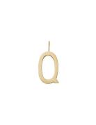 16Mm Matt 18K Gold Plated Silver A-Z Design Letters Gold