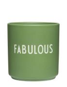 Favourite Cups - Christmas Design Letters Green
