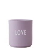 Favourite Cup Design Letters Purple