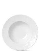 Rhombe Dyb Tallerken Lyngby Porcelæn White