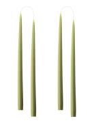 Hand Dipped Candles, 4 Pack Kunstindustrien Green