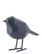 Statue Bird Small Present Time Black