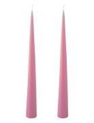 Hand Dipped Decoration Candles, 2 Pack Kunstindustrien Pink