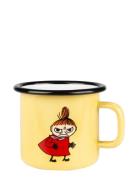 Moomin Enamel Mug 25Cl Little My Moomin Yellow