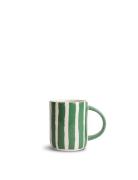 Mug Liz Stripe Green/White Byon Green