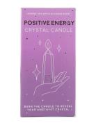 Crystal Candle - Positivity Gift Republic Purple