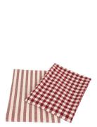 Kitchen Towels Scandinavian Home Red