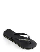 Hav. Brasil Logo Havaianas Black