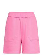Slffreja-Alana Mw Sweat Shorts Ex Selected Femme Pink