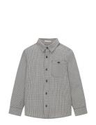 Checked Shirt With Pocket Tom Tailor Blue