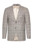 Slhslim-Neil Sand Check Blz B Selected Homme Grey