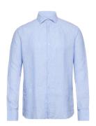Bs Taishi Casual Modern Fit Shirt Bruun & Stengade Blue