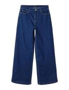 Nlfteces Dnm Hw Extra Wide Pant LMTD Blue