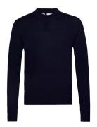 Slhtown Merino Coolmax Knit Polo Noos Selected Homme Navy