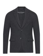 Bs Mendocino Slim Fit Blazer Bruun & Stengade Grey