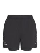 Nwlfast 2In1 Zip Pocket Shorts W Newline Black