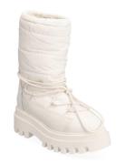Flatform Snow Boot Nylon Wn Calvin Klein White