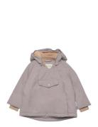 Wang Fleece Lined Winter Jacket. Grs Mini A Ture Grey