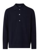 Francesco Knitted Rugby Lexington Clothing Blue
