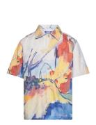 Jorlandscape Shirt Ss Jnr Jack & J S Patterned