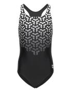 Girl's Arena Kikko V Swimsuit Swim Pro Back Shocki Arena Black