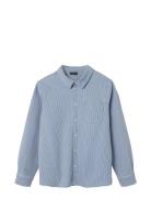 Nlnnicky Twi Ls Overshirt LMTD Blue