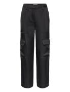 Satin Cargo Pant Michael Kors Black