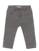 Drawstring Waist Jeans Mango Grey