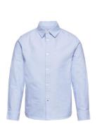 Oxford Cotton Shirt Mango Blue