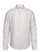 Bs Sydney Casual Slim Fit Shirt Bruun & Stengade White