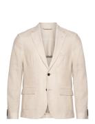 Bs Pollino Classic Fit Blazer Bruun & Stengade Beige