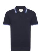 Cotton Pique Ss Polo GANT Blue