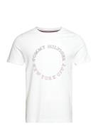 Monotype Roundle Tee Tommy Hilfiger White