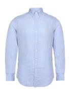 Slim Fit Linen Shirt Polo Ralph Lauren Blue