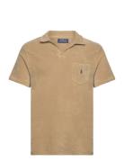 Rec Lw Cotton Terry-Ssl-Knt Polo Ralph Lauren Beige