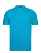 The Iconic Mesh Polo Shirt Polo Ralph Lauren Blue