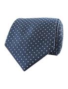 Dots Silk Tie Portia 1924 Navy