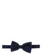 Solid Bow Tie Polyester Portia 1924 Navy