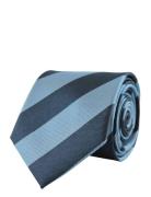 Striped Silk Tie Portia 1924 Blue