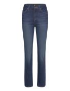 Marion Straight Lee Jeans Blue