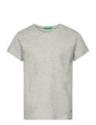 Short Sleeves T-Shirt United Colors Of Benetton Grey